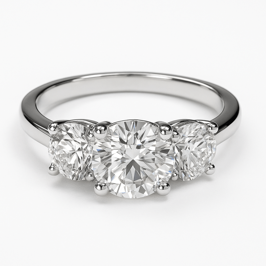 Trilogy Brilliance Unity Ring – Three Stones, One Story – Diamonds by ...