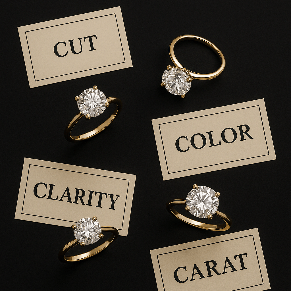 Understanding the 4Cs: Cut, Color, Clarity & Carat – Diamonds by Magnus ...