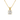 Gold Diamond pendant on a white background [box]