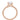 Rose gold ring with a heart-shaped diamond setting on a white background