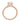 Rose gold ring with a heart-shaped diamond setting on a white background