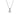 Diamond pendant on a white background