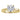 Gold ring with a diamond on a white background