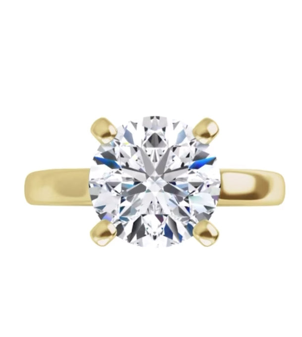 360 View Lab Grown Classic Diamond Ring