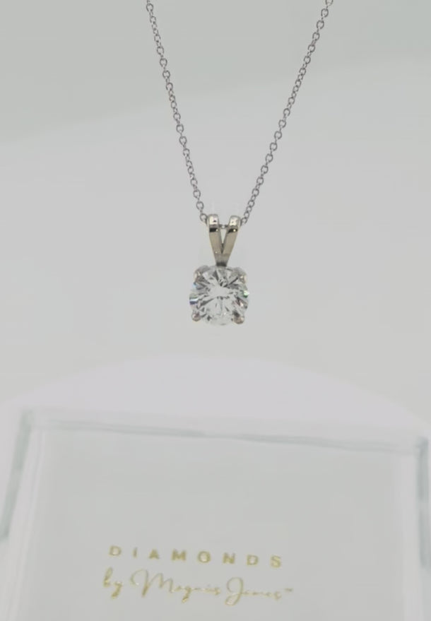 360 View Lab Grown Diamond Pendant