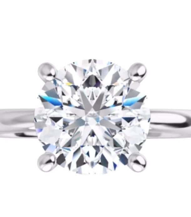 360 View Lab Grown White Gold Diamond Vivea Ring