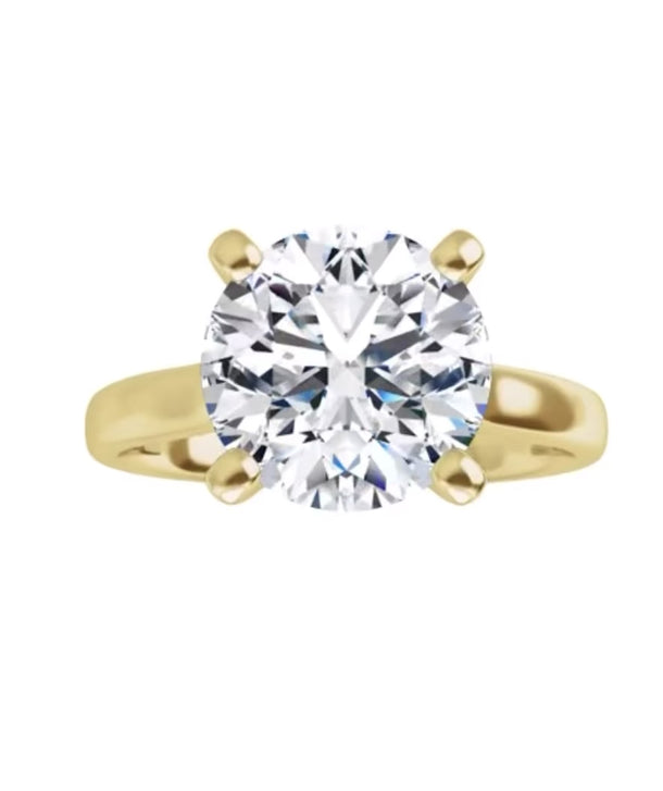 360 View Lab Grown Diamond Classic Solitaire Ring